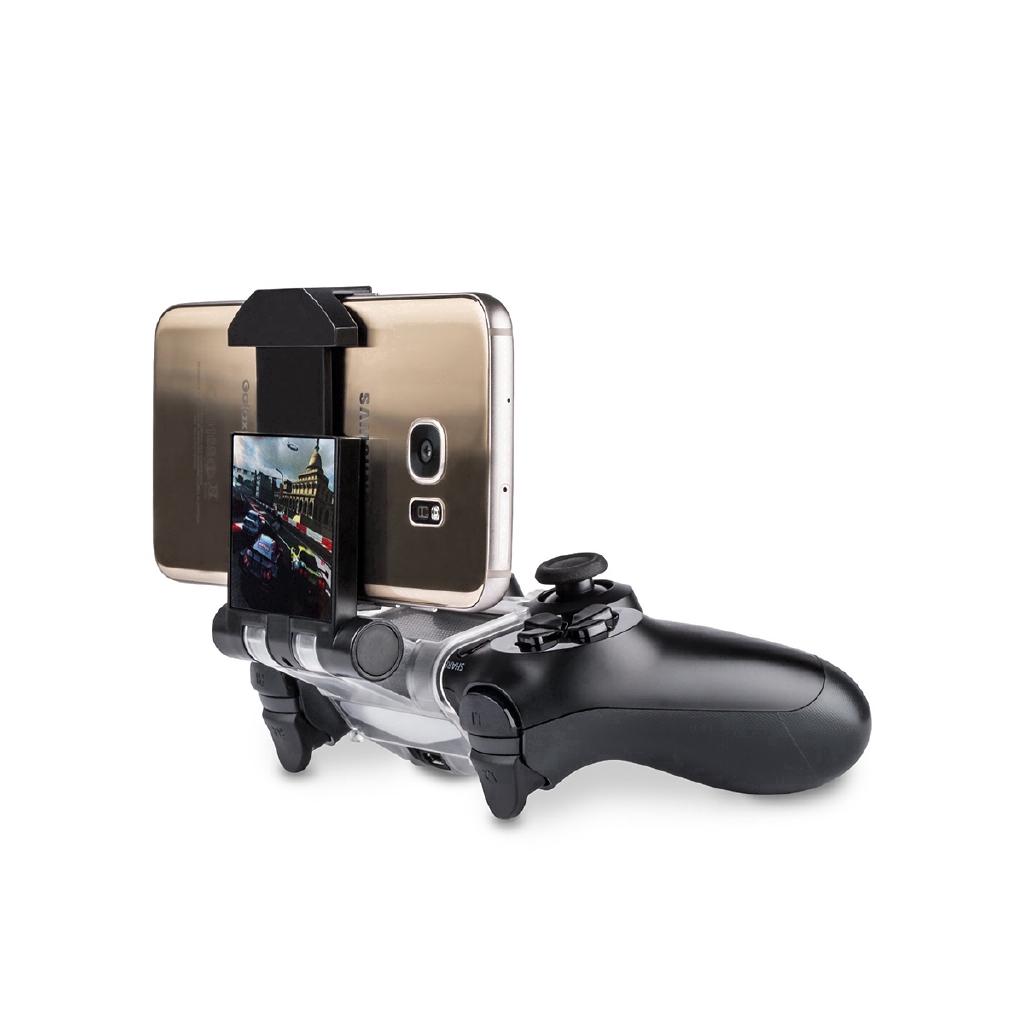 Giá đỡ kẹp điện thoại và tay cầm chơi game PS4