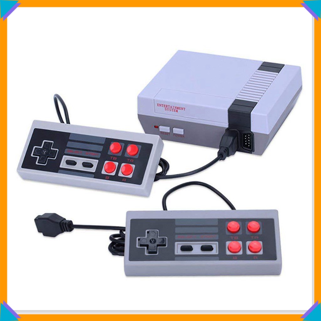 [SGD] Máy Chơi Trò Chơi - Máy Chơi Game Cổ Điển NES Classic 620 Trò, Tay Cầm 4 Nút 9640