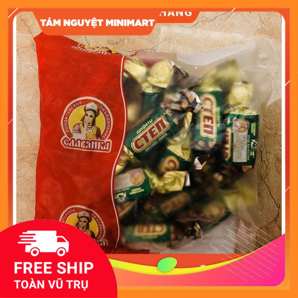 KẸO SOCOLA NHẬP KHẨU NGA HẠNH NHÂN NGA STEP 1KG