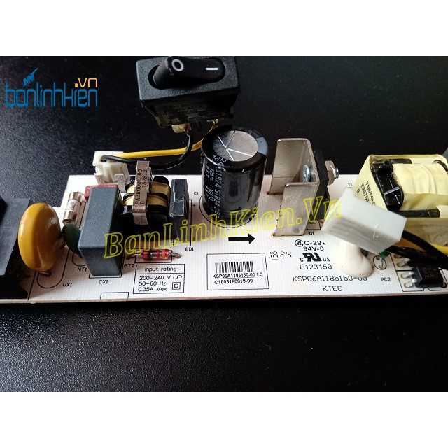 Nguồn Không Vỏ 12V1.5A Chất Lượng E123150