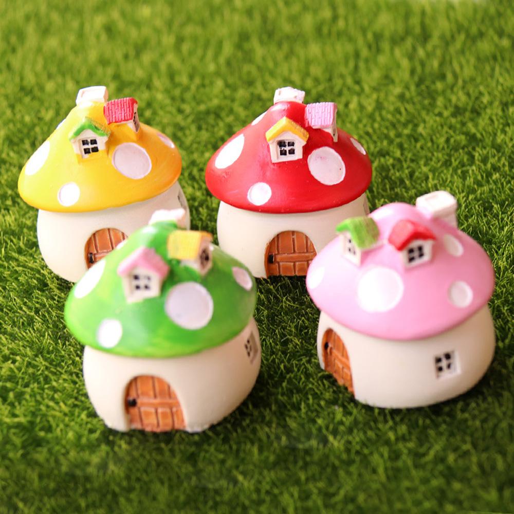 PATRICIA Đồ trang trí Cây Nấm Mini Dễ Thương Trang Trí Sân Vườn