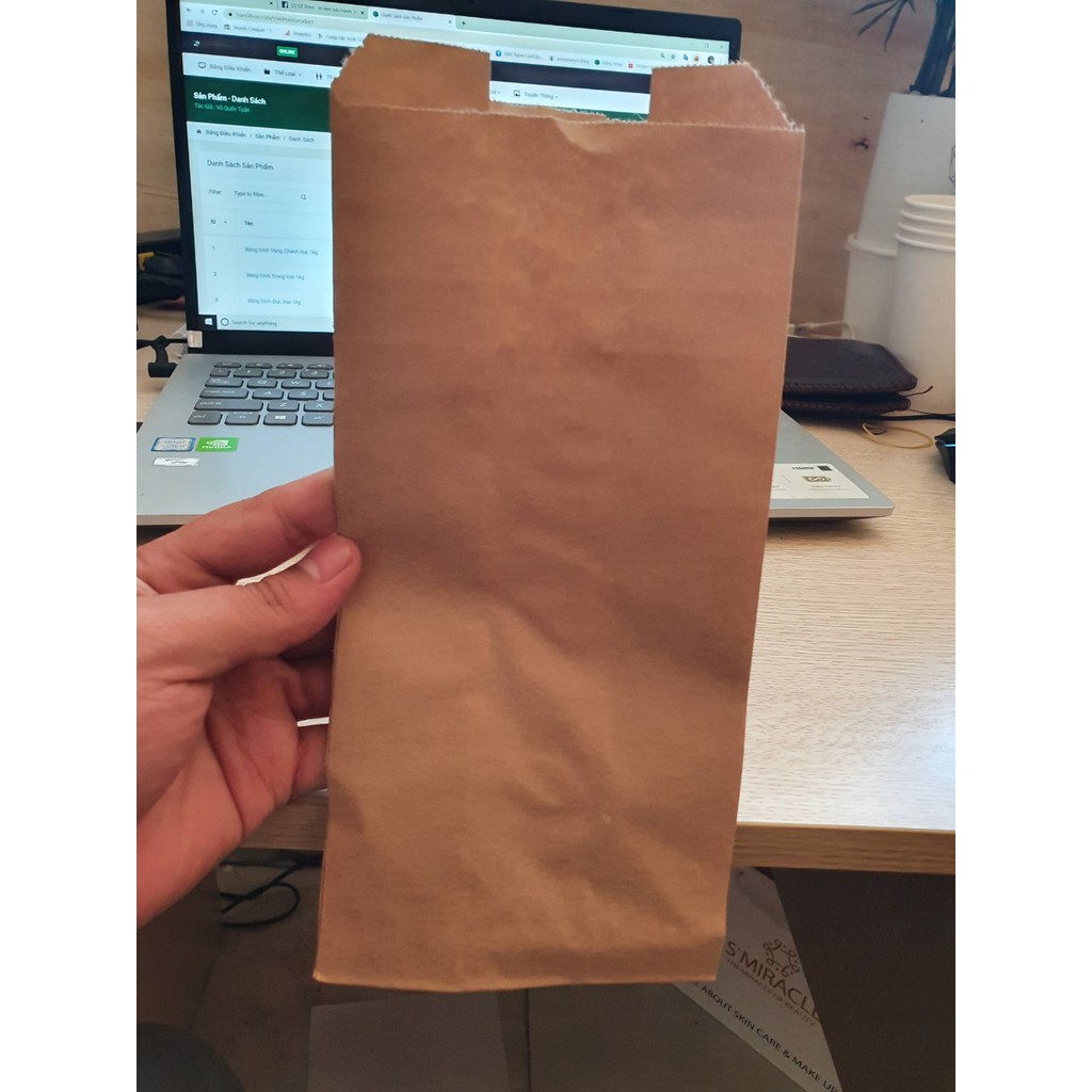 SIÊU RẺ - 10 TÚI GIẤY KRAFT từ 320đ/túi