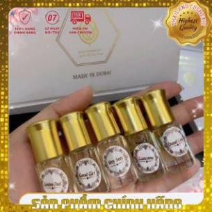 [Chính Hãng 100%] Set 5 chai tinh dầu nước hoa Dubai nam, nữ | Thế Giới Skin Care