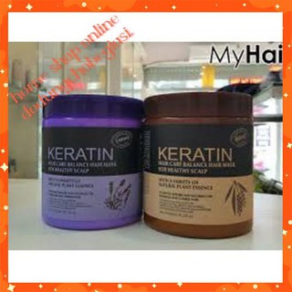 Kem Ủ tóc Keratin phục hồi tóc hư tổn thơm lâu