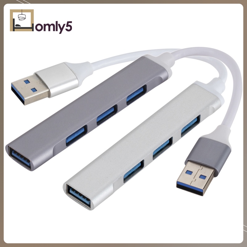 Bộ Chia 4 Cổng Usb 3.0 Bằng Hợp Kim Nhôm Siêu Nhanh