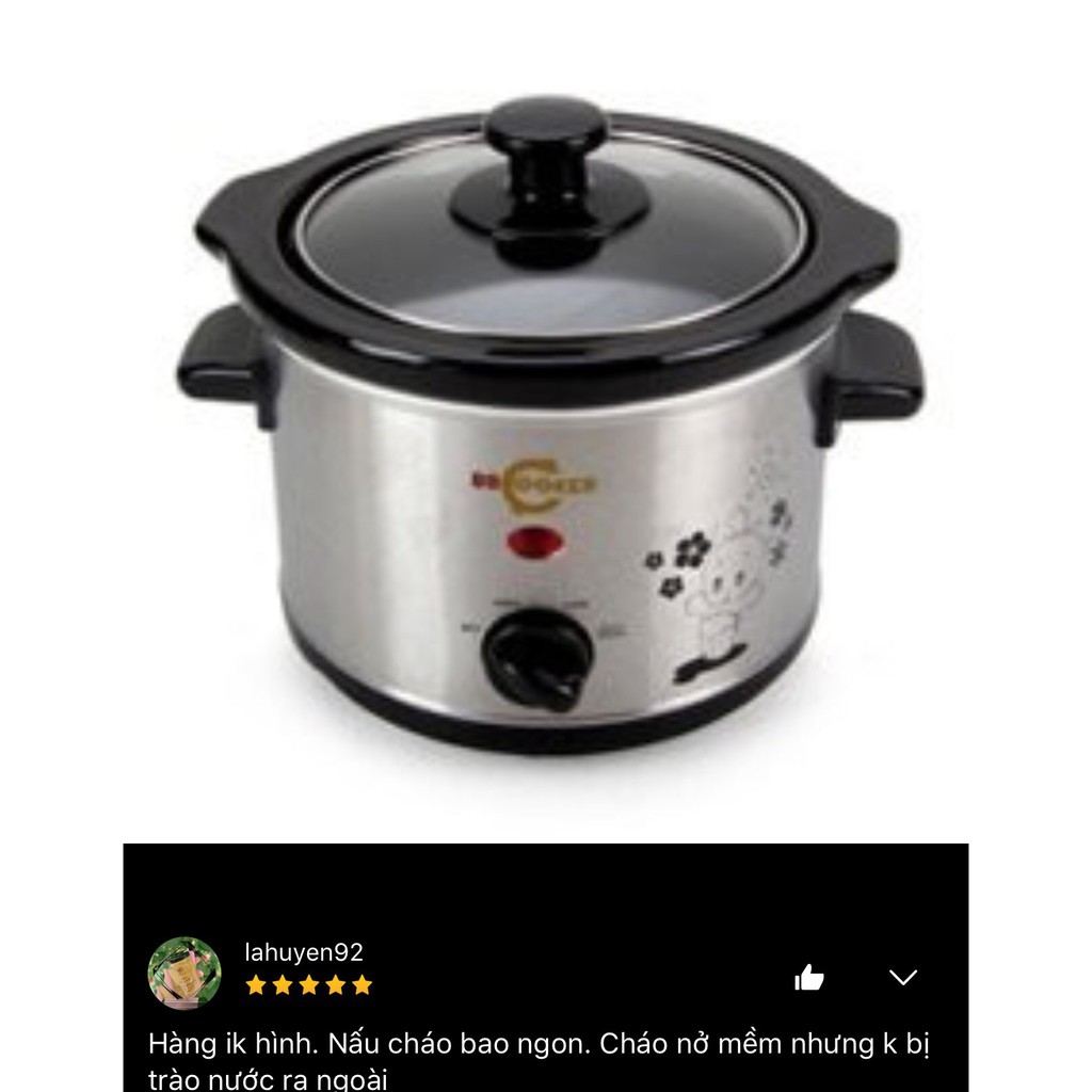 Nồi Nấu Cháo Ăn Dặm Đa Năng BBCooker 1.5L