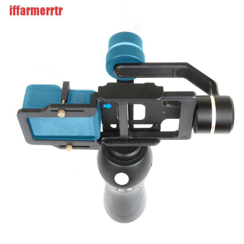 {iffarmerrtr}Action Camera Switch Adapter Handheld Gimbal Mount for Gopro Hero 9 8 Osmo 4 OM4 LKZ