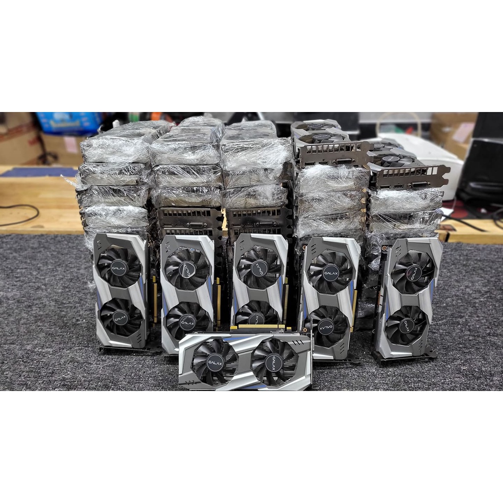 CARD GALAX GTX 1060 OC 3GB 2FAN 192 bit DDR5 ( xám )