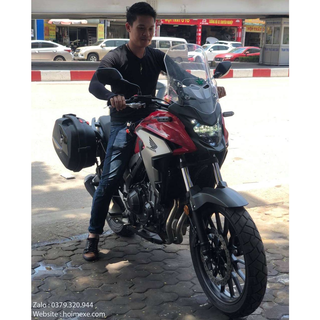 Cặp Thùng Hông CB500X Givi Sport + Bộ Khung Givi