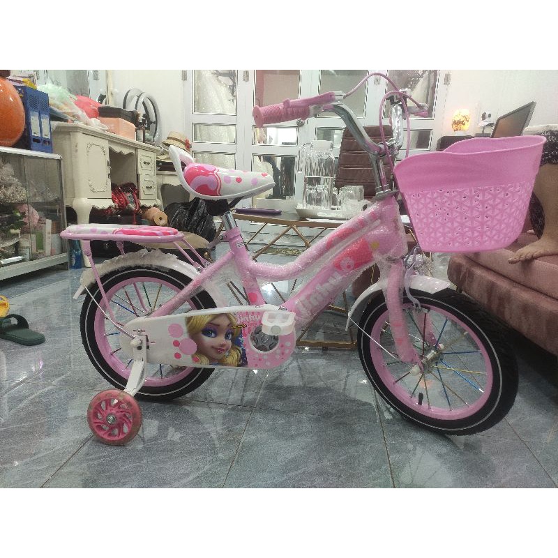 Xe đạp nữ cho bé gái bánh 12/14/16 (cho bé 3-4t 4-5t, 5-7t)