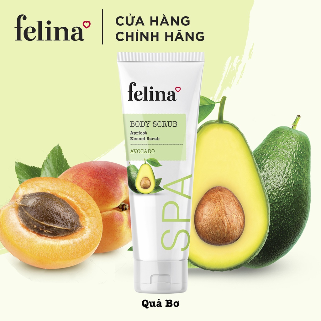 Combo 2 Tuýp Tẩy Tế Bào Chết dạng Gel Felina 300ml/Tuýp