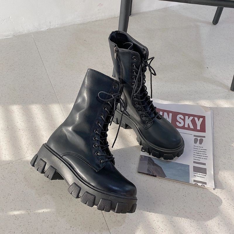 [SẴN -LOẠI 1] Bốt nữ Dominic Boots da mềm cao cấp siêu TREND | BigBuy360 - bigbuy360.vn