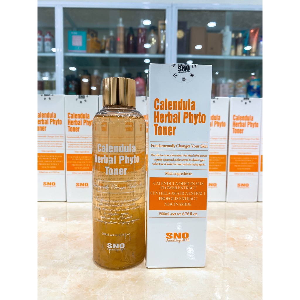 Nước Hoa Hồng Dưỡng Da SNO Chiết Xuất Hoa Cúc Hàn Quốc 200ml