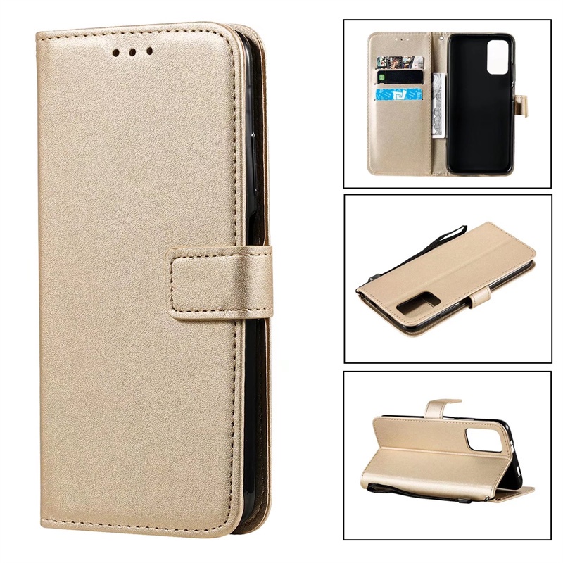 Ốp Điện Thoại Da PU Kiểu Ví Lật Cho Samsung Galaxy A11 A21 A41 A51 A71 4G A515f A715f 5G A5160 A7160