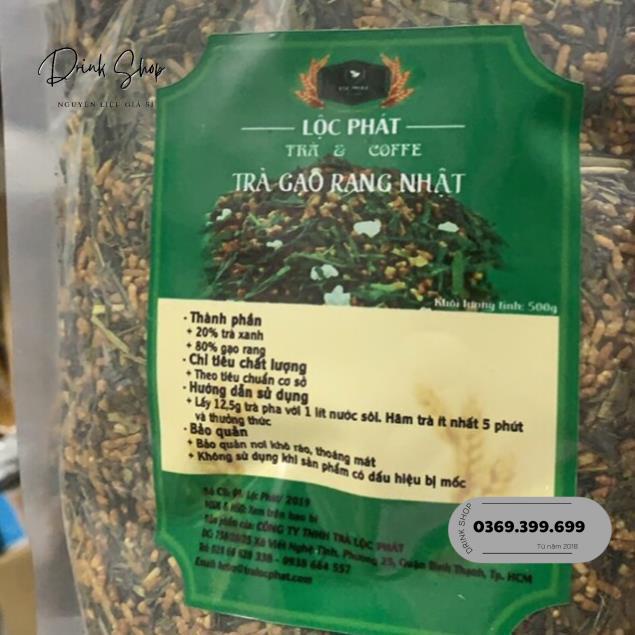 Trà gạo rang Nhật Lộc Phát 500g