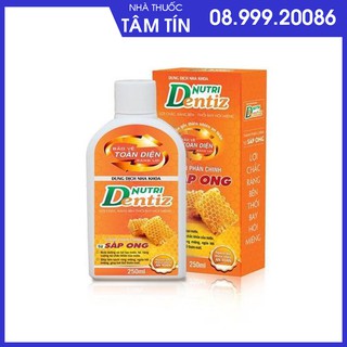 ✅ (CHÍNH HÃNG) Nước Súc Miệng Nutridentiz Giúp Răng Chắc Khỏe,Hết Viêm Lợi,Chảy Máu Chân Răng, Hôi Miệng