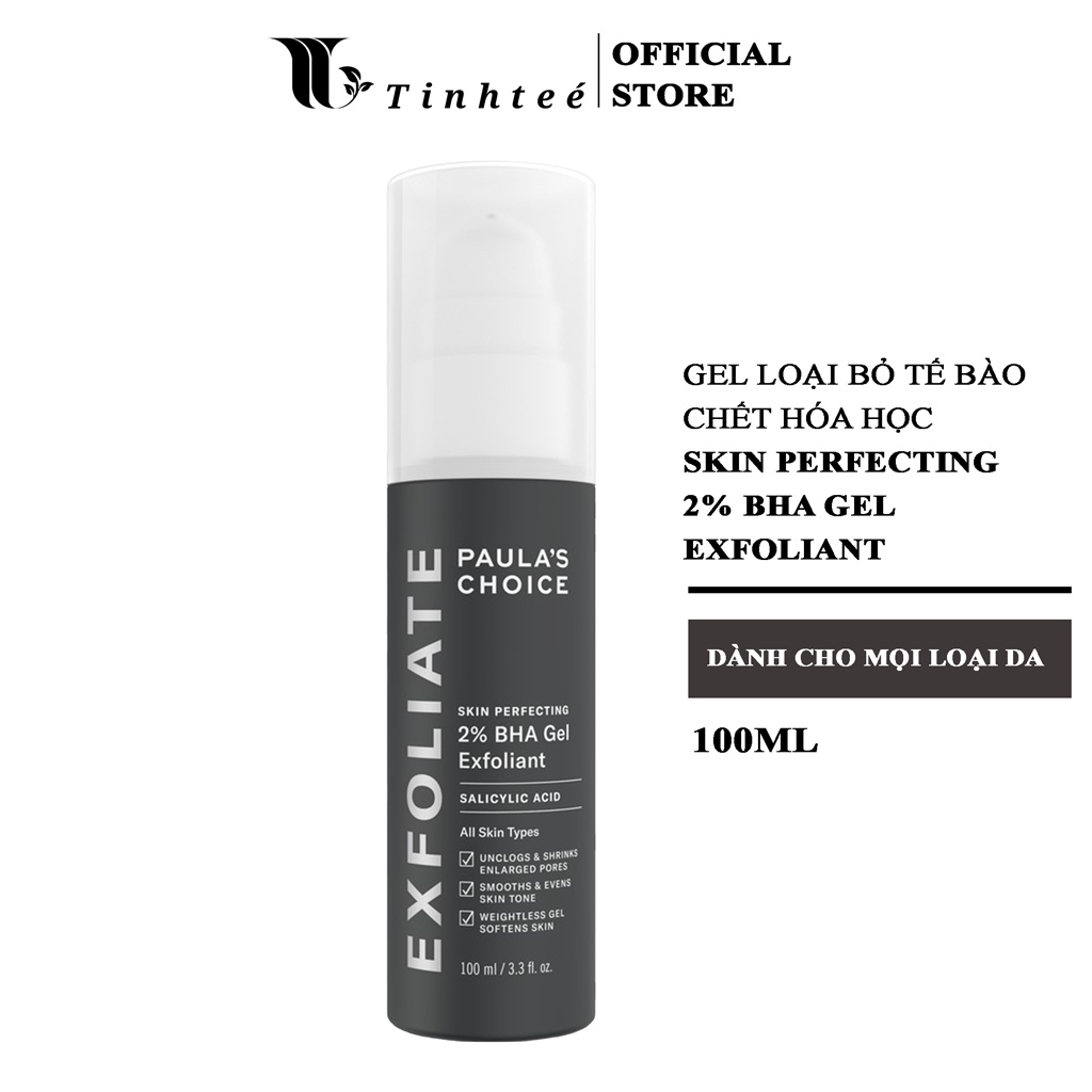 Gel loại bỏ tế bào chết Paula's Choice skin perfecting 2% BHA Gel Exfoliant 100ml