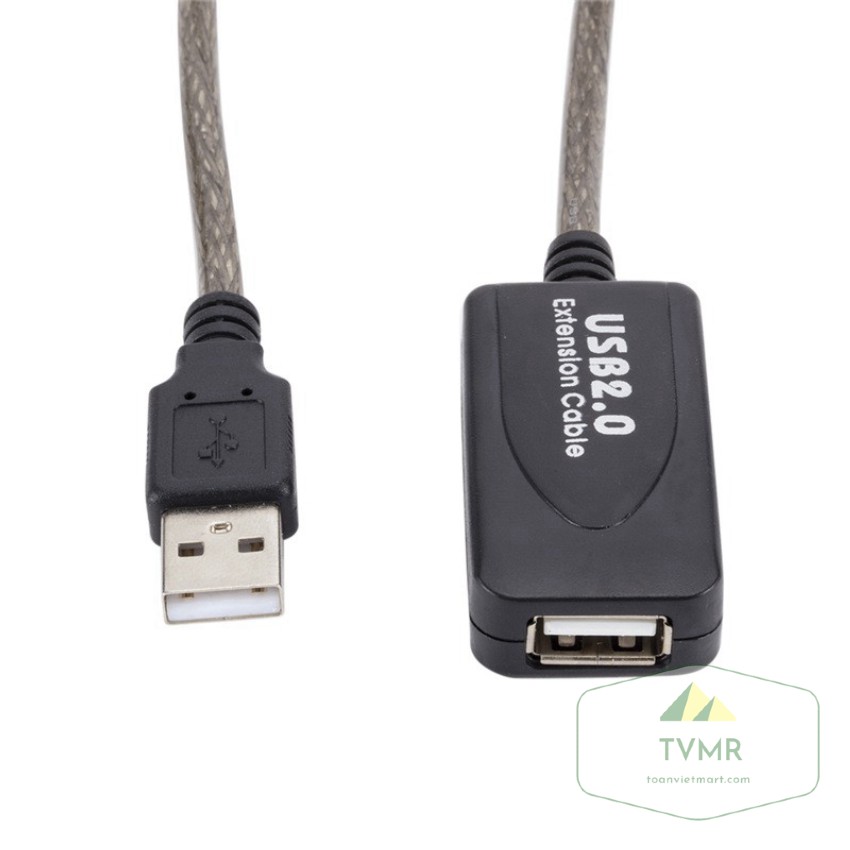 Cáp nối dài USB 10m giá rẻ CÓ CHÍP