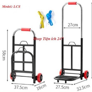 Xe đẩy hàng đa năng gấp gọn tiện dụng, xe đẩy hàng giá rẻ