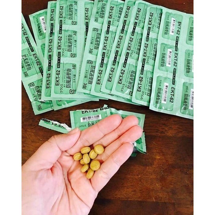 Giảm cân tiêu mỡ Kracie Hofutsu Shousan EKT-62 Nhật Bản - Full Hộp (378 Viên)