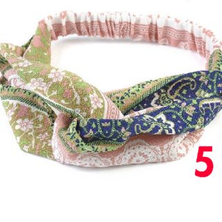 [9 MẪU] Khăn Turban Băng Đô Cài Tóc