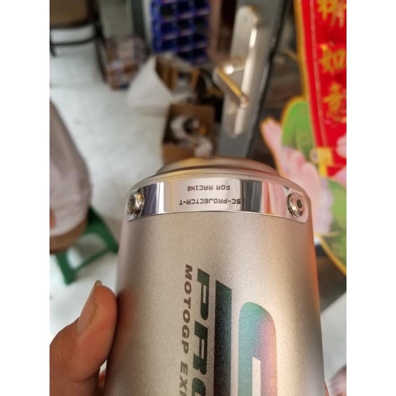 Lon Pô SC Tròn Xám và 7 màu Titan Full Phụ Kiện