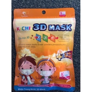 KHẨU TRANG TRẺ EM KICHI 3D MASK