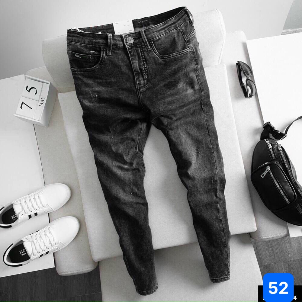 Quần Jean Nam Chất Bò Cao Cấp 💯𝐅𝐑𝐄𝐄 𝐒𝐇𝐈𝐏💯 Quần Bò Ống Côn Phong Cách Co giãn GH10 | BigBuy360 - bigbuy360.vn