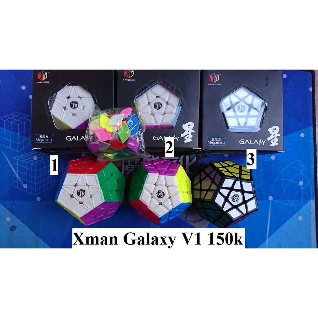 Biến thể FlagShip Siêu Giảm Giá. Megaminx Xman Galaxy V1