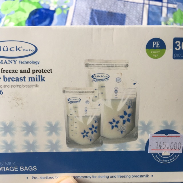 Túi trữ sữa Gluck