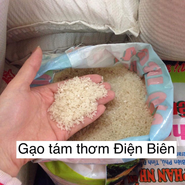 Gạo tám thơm Điện Biên
