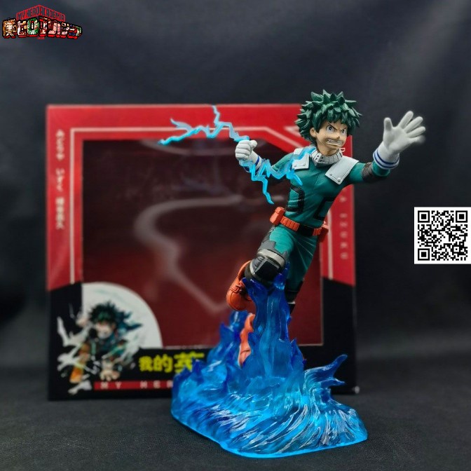 Mô hình lớn hiệu ứng Anime My Hero Academia nhân vật Midoriya Izuku Deku trạng thái One For All Delaware 1734 B