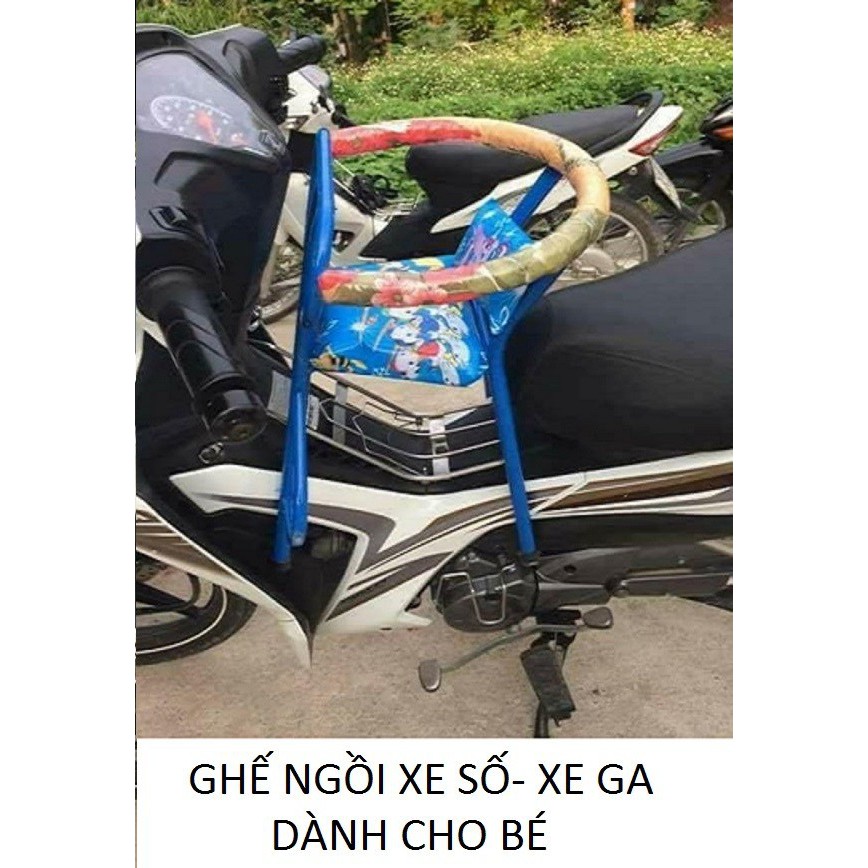 Ghế Ngồi Xe Máy Cho Bé - Xe Số-Xe Ga