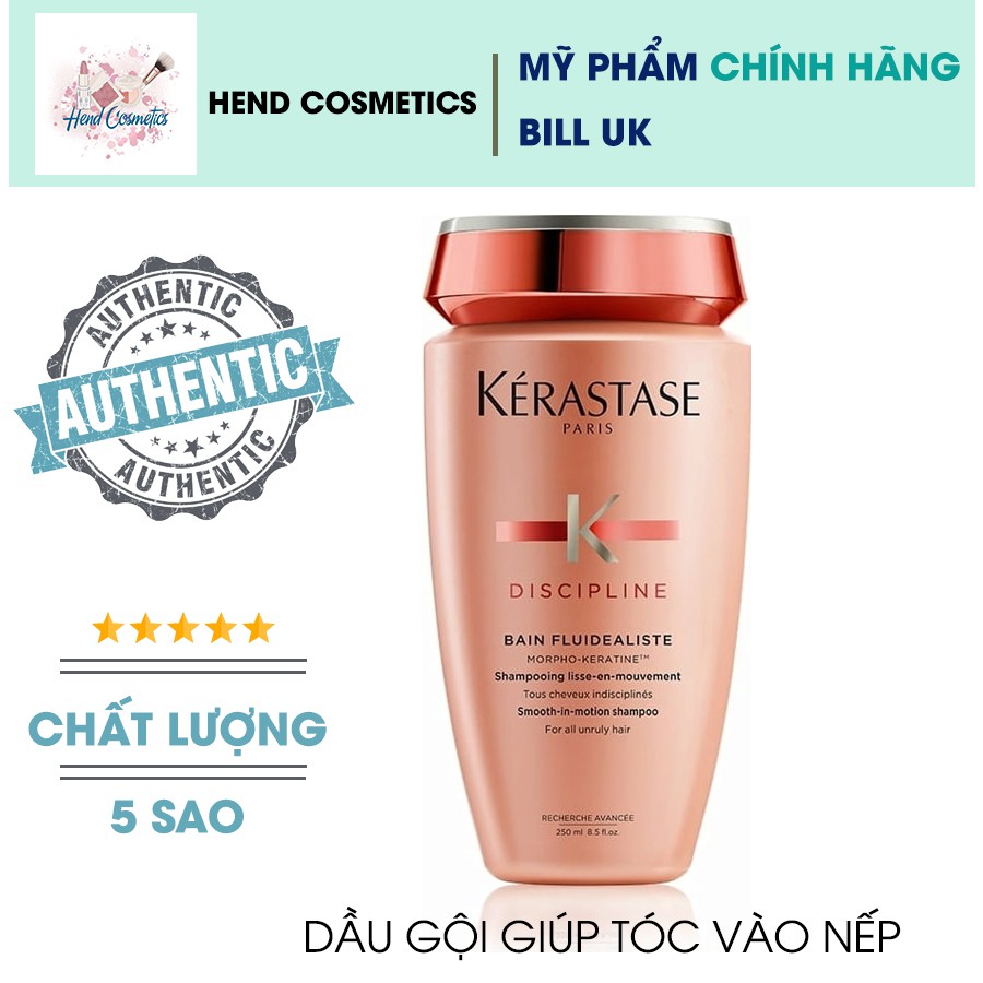 Set dầu gội xả giúp tóc suôn mượt vào nếp Kerastase Discipline Bain Fluidealiste