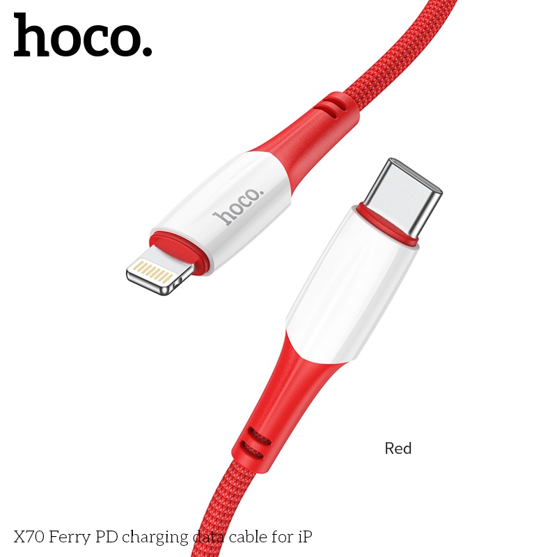 Dây cáp sạc nhanh HOCO. X70 1 mét  20W USB C sang  dành cho  xr xs 11