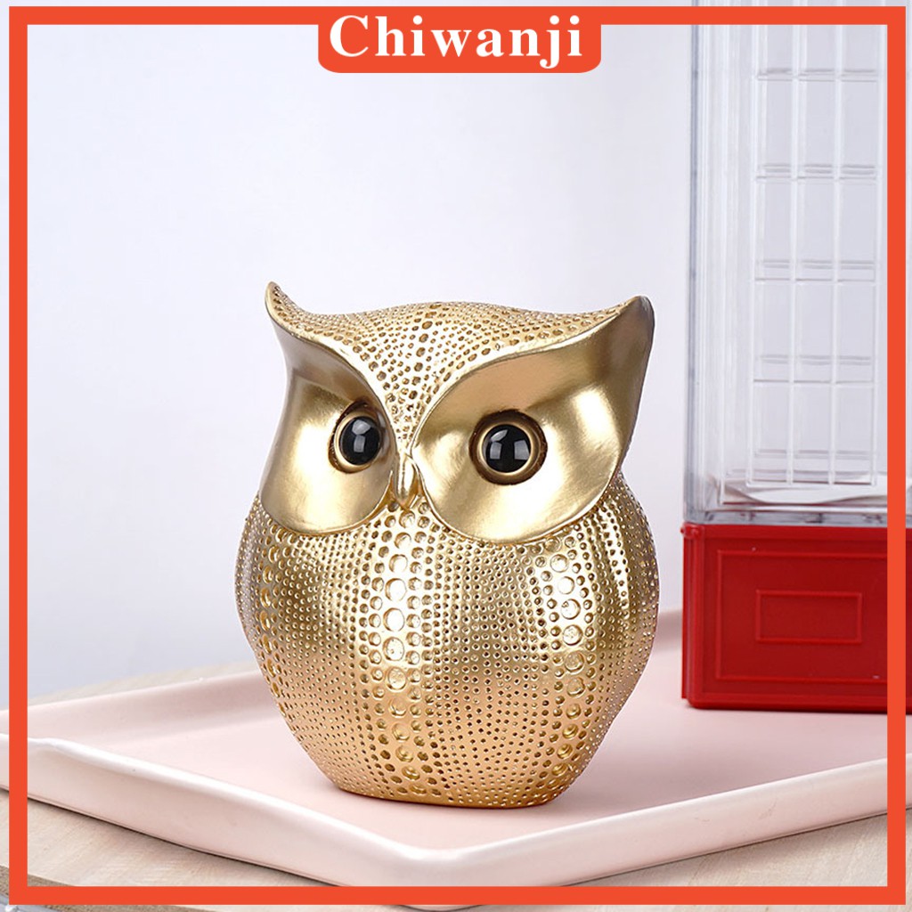 Tượng Trang Trí Hình Chim Cú Nghệ Thuật
