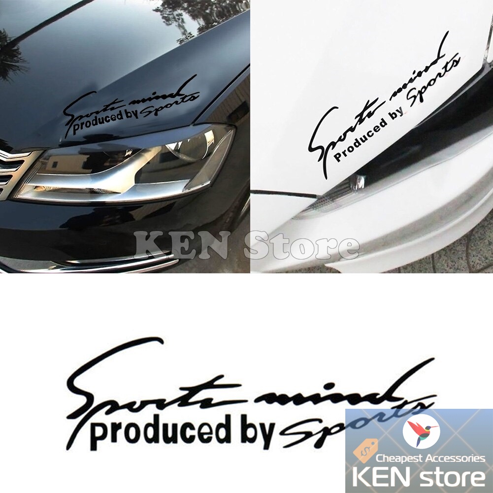 Decal Sport Mind cho xe ô tô
