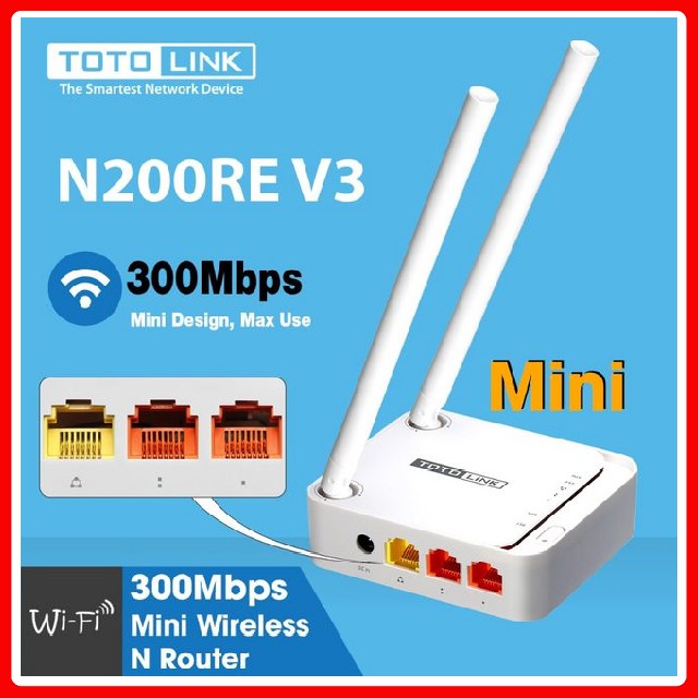 Bộ phát Wifi TOTOLINK N200RE - 300MB Chính Hãng - BH 24 Tháng | BigBuy360 - bigbuy360.vn