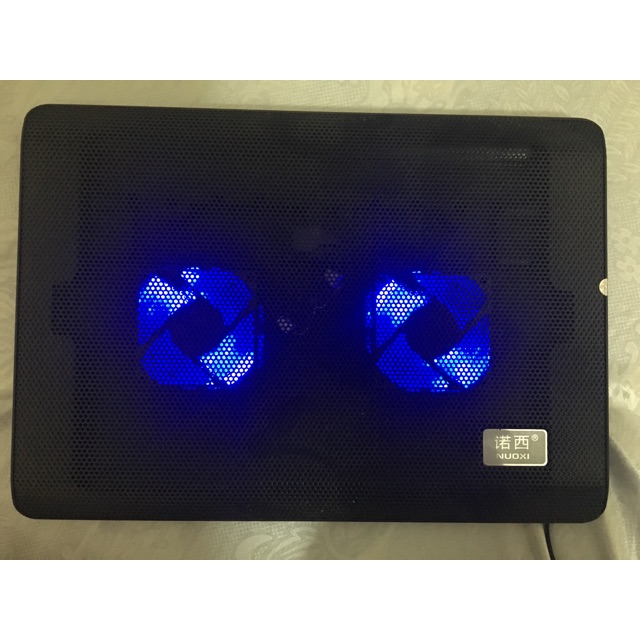 Đế tản nhiệt laptop 2 quạt Shinice k2 ảnh thật kèm video