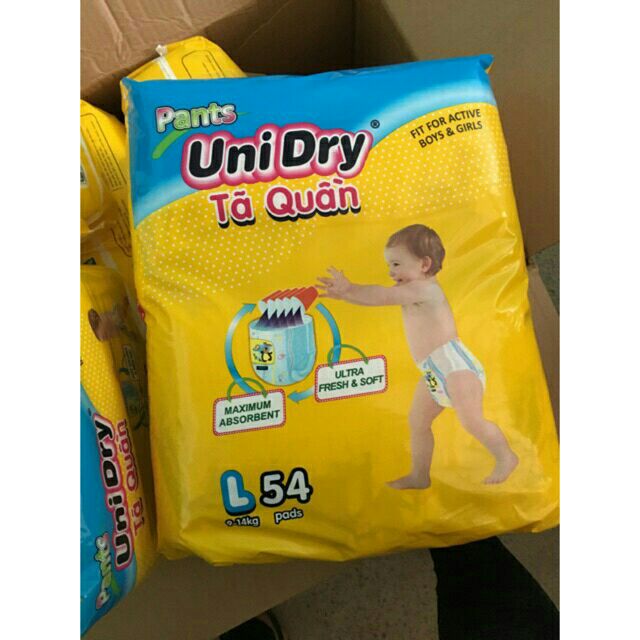 Thanh lý Tã quần unidry size L54