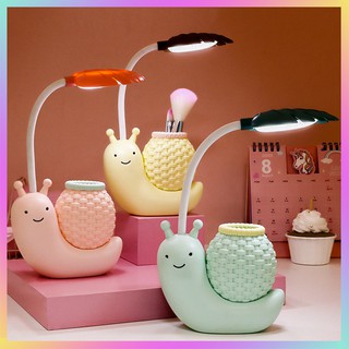 Đèn để bàn học, trang trí 💡FREE SHIP💡 chống cận, hình ốc sên đáng yêu, ngộ nghĩnh  [MH560]