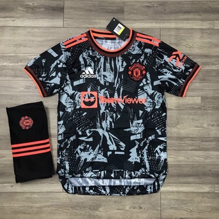 Bộ quần áo bóng đá clb manchester united 2022 - mẫu tập - vải mè cao cấp