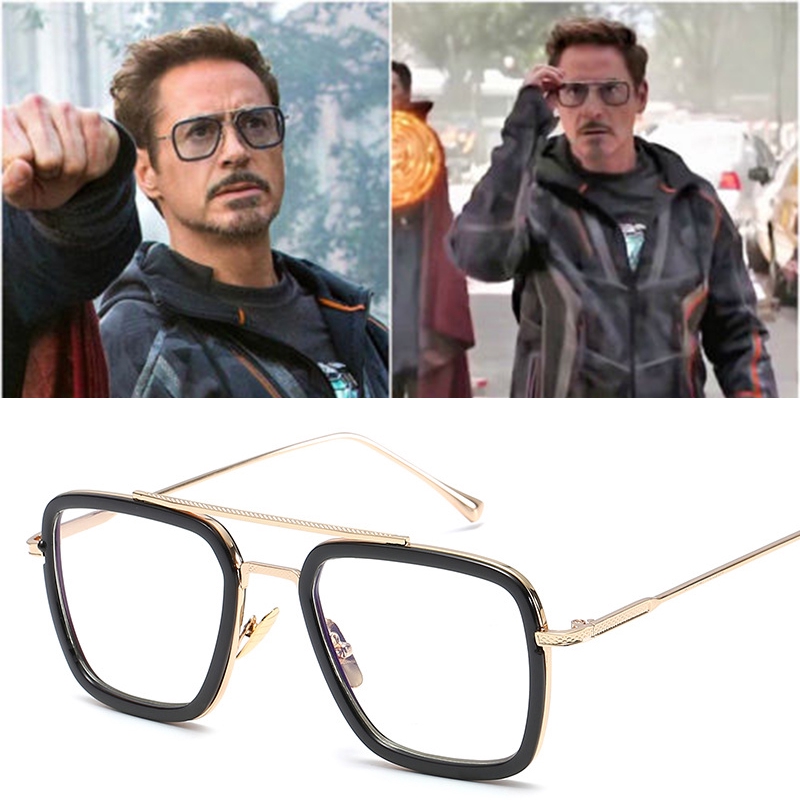 Mắt kính theo phong cách Tony Stark thời trang