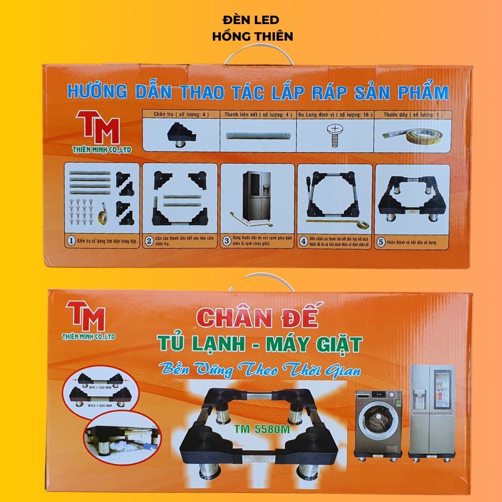 CHÂN ĐẾ TỦ LẠNH VÀ MÁY GIẶT CỠ LỚN