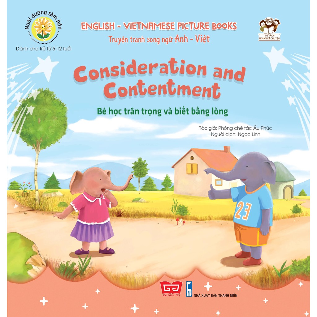 Sách - Nuôi Dưỡng Tâm Hồn - Truyện Tranh Song Ngữ Anh - Việt ( Bộ 10 cuốn)