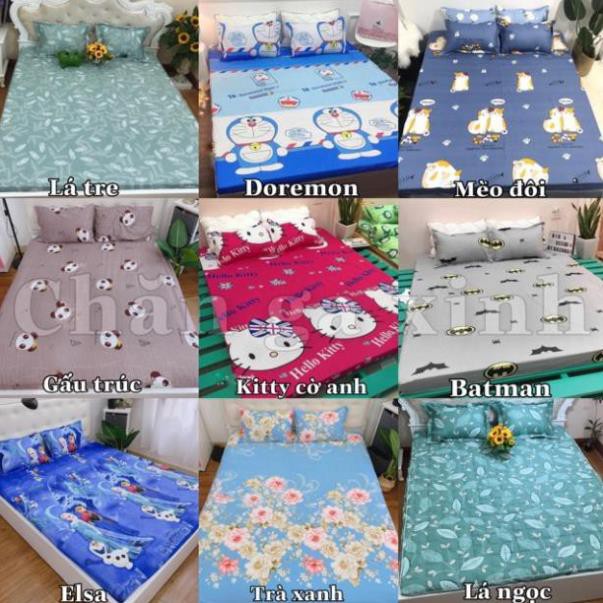 Vỏ gối ôm Cotton Poly nhiều hoạ tiết ngộ nghĩnh 35x100cm