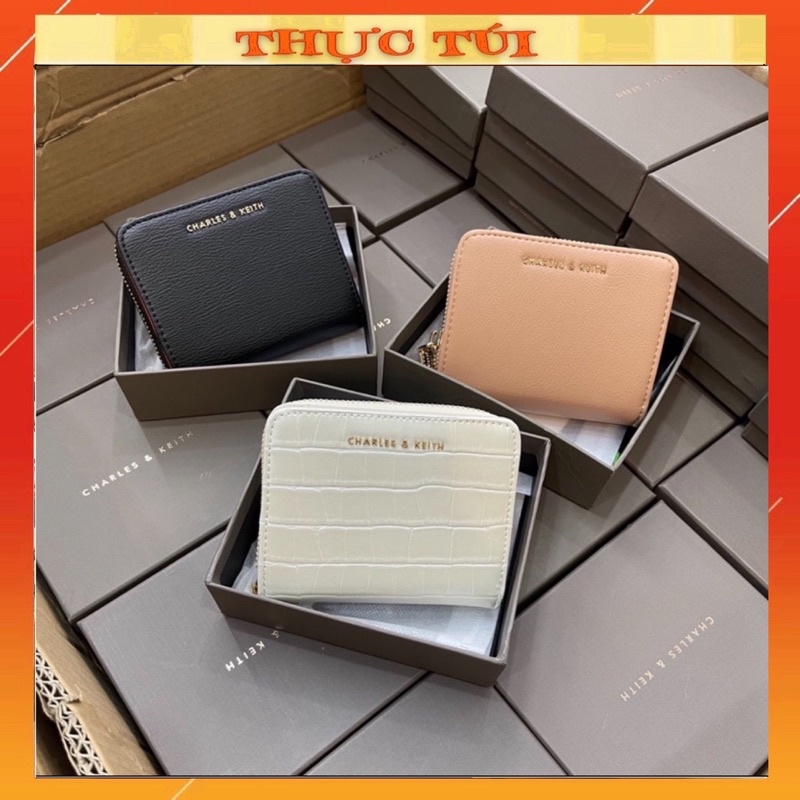 Ví mini khoá kéo có dây đeo hàng loại 1 ảnh thật ( có hộp)