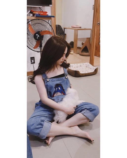 Quần yếm jeans Donkey👖 | BigBuy360 - bigbuy360.vn