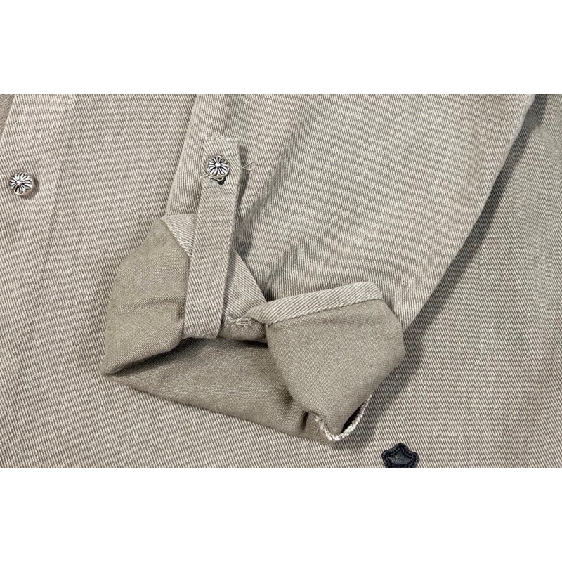 Áo khoác unisex logo Chrome Hearts chất liệu cao cấp kiểu dáng phong cách trẻ trung