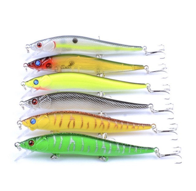 Mồi giả câu cá Chẽm, Vòn, Nhồng, Vược, Minnow Jerk 11,5g-13,7g